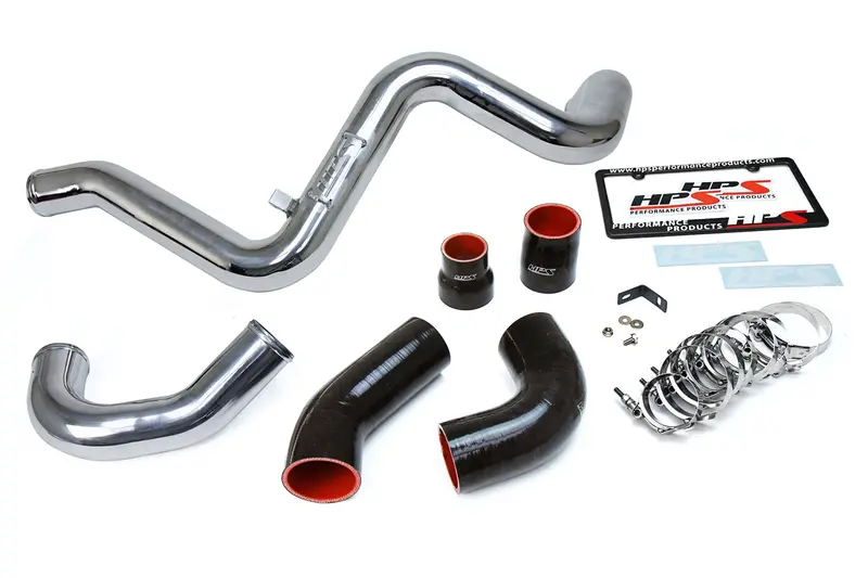 Hps Performance Intercooler Charge Pipe Kit (Cold And Hot Side), Polished, 17-104P 1