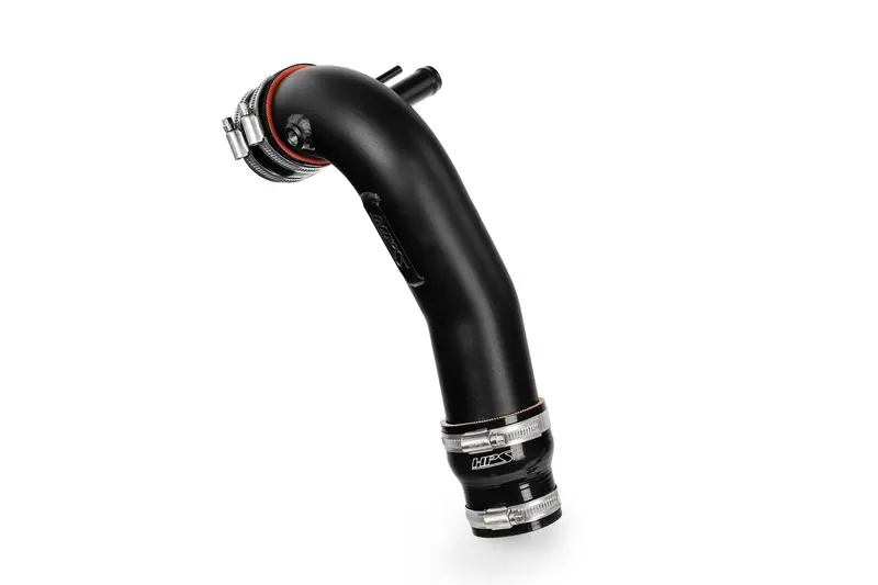 Hps Performance Intercooler Cold Side Charge Pipe Turbo Elbow, Black, 17-151Wb 1