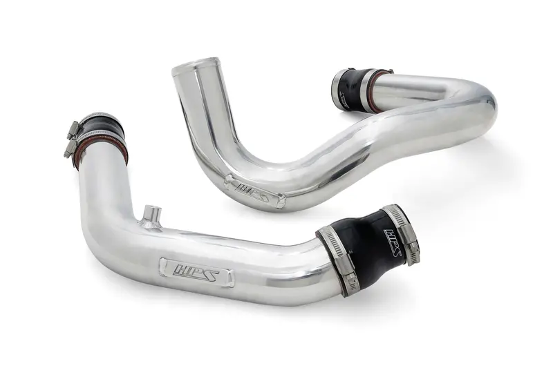 Hps Performance Intercooler Lower Hot Side And Cold Side Charge Pipe, Polished, 17-152P 1