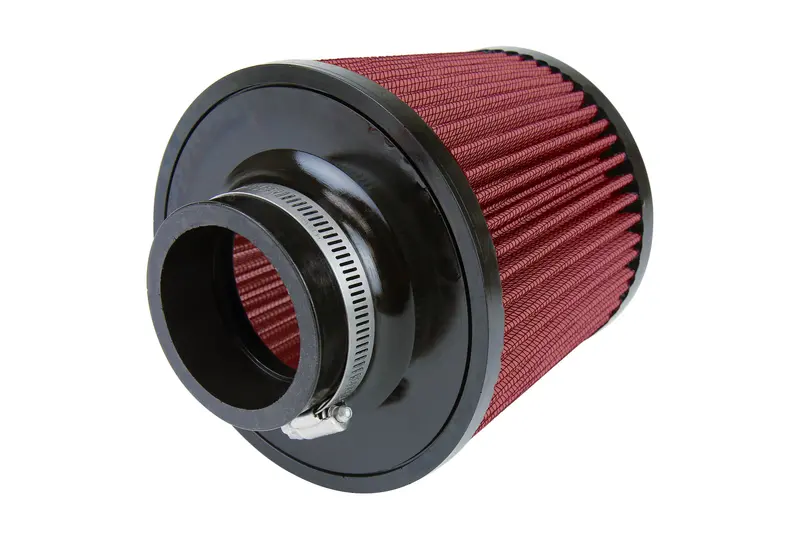 Hps Performance Red 2.75" Air Filter, 7.75" Length, 6" Base, 5" Top, Hps-4275-Red 2