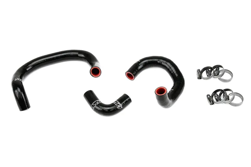 Hps Performance Silicone Heater Coolant Hose Kit 98-05 Lexus Gs300 Gs400 With 2Jz-Gte Vvt-I Swap, Black, 57-1927-Blk 1