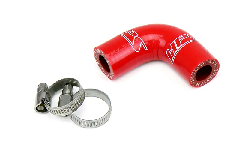 Hps Performance Silicone High Temp Reinforced Oil Cooler Coolant Elbow Hose, Red, 57-1881-Red 1