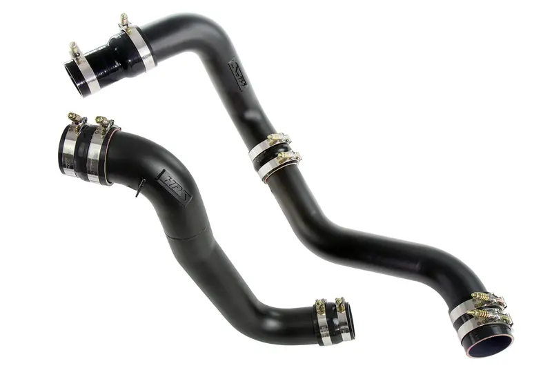 Hps Performance Stainless Steel Intercooler Charge Pipe Kit (Cold And Hot Side), Black, 17-150Wb 1