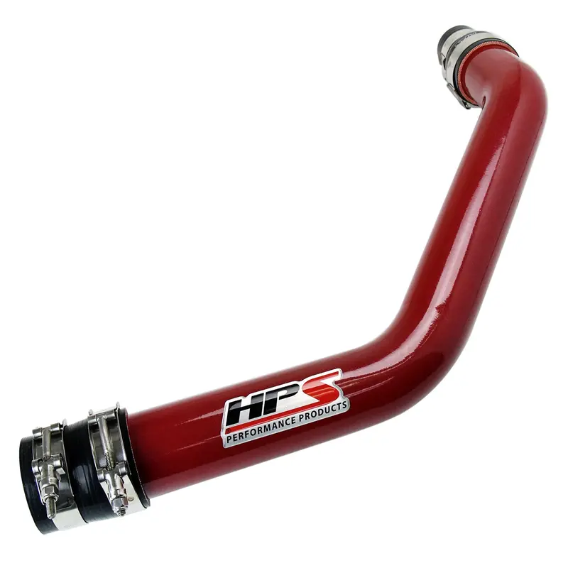 Hps Performance Upper Intercooler Charge Pipe Kit, Red, 17-103R 1