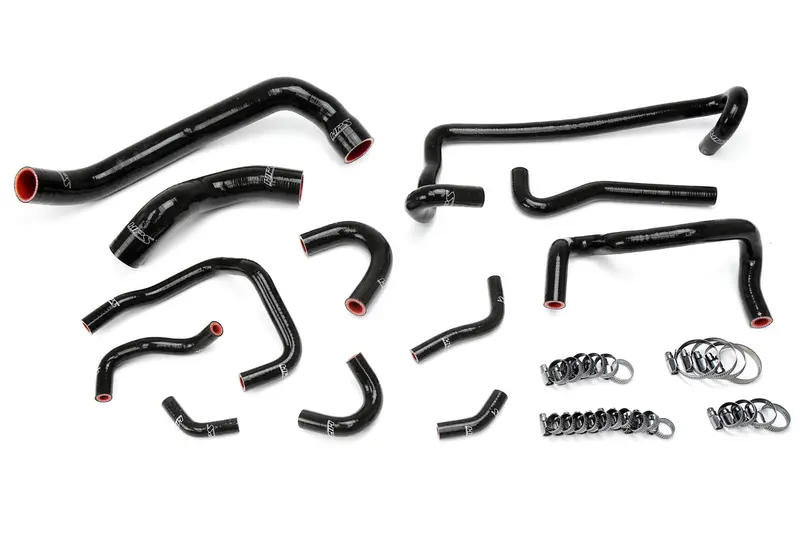 Hps Silicone Radiator And Heater Coolant Hose Kit Nissan 1989-1994 Skyline Gtr R32 Rb26dett Twin Turbo, Black, 57-1782-Blk 1