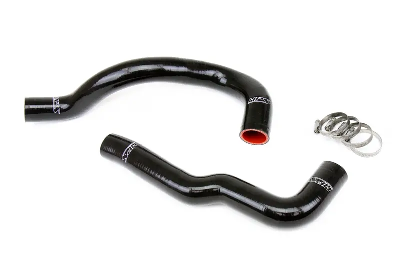 Hps Silicone Radiator Coolant Hose Kit, 01-05 Lexus Is300 With 2Jz-Gte (Vvt-I) And Oem Style Is300 Radiator, Black, 57-1936-Blk 1