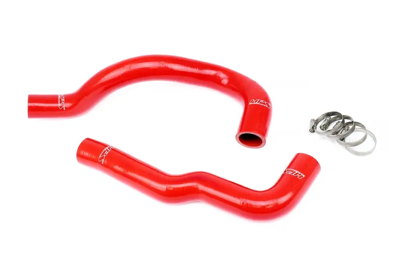Hps Silicone Radiator Coolant Hose Kit, 01-05 Lexus Is300 With 2Jz-Gte (Vvt-I) And Oem Style Is300 Radiator, Red, 57-1936-Red 1