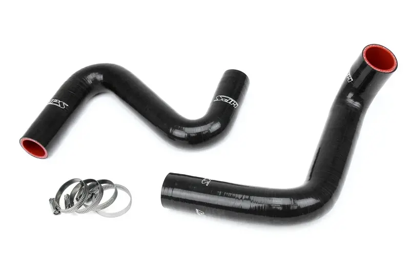 Hps Silicone Radiator Hose Kit, Nissan 1989-1998 240Sx With Ls Swap (Ls1 Water Pump, Koyo S13/S14 V8 Swap Radiator), Black, 57-1957-Blk 1