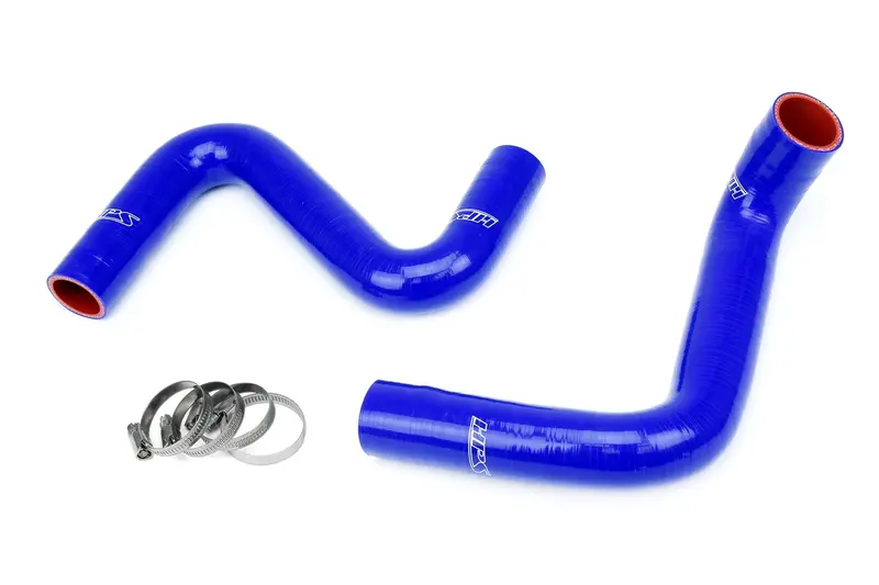 Hps Silicone Radiator Hose Kit, Nissan 1989-1998 240Sx With Ls Swap (Ls1 Water Pump, Koyo S13/S14 V8 Swap Radiator), Blue, 57-1957-Blue 1