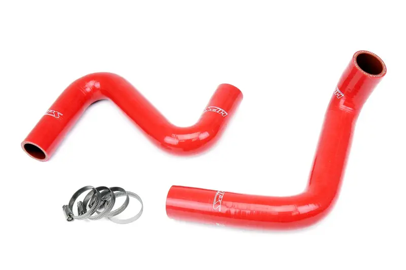 Hps Silicone Radiator Hose Kit, Nissan 1989-1998 240Sx With Ls Swap (Ls1 Water Pump, Koyo S13/S14 V8 Swap Radiator), Red, 57-1957-Red 1