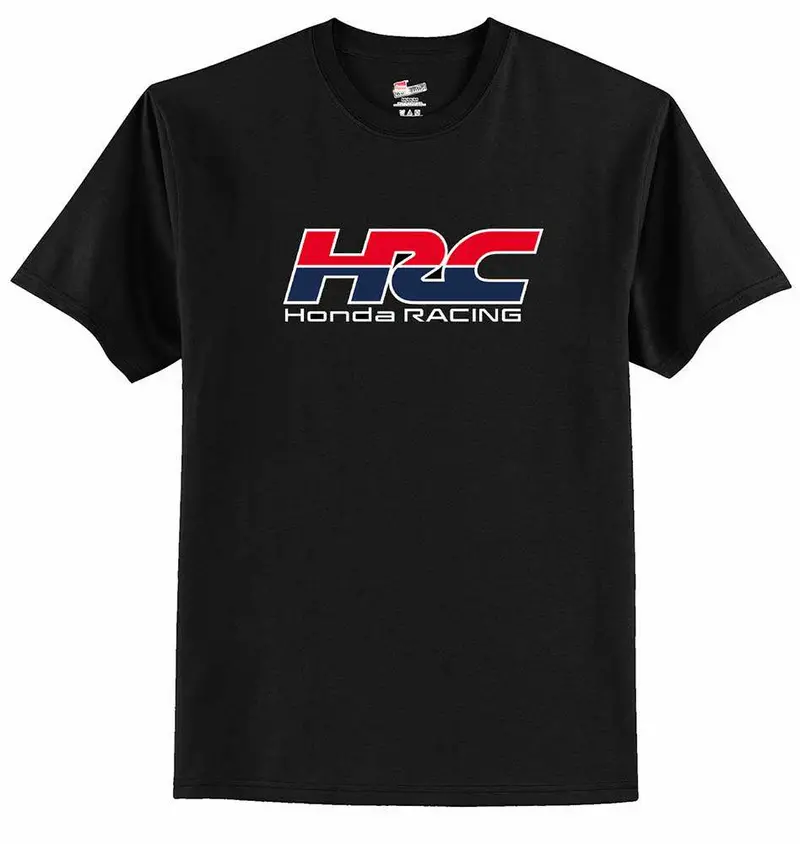Hrc Honda Racing Black T-Shirt 1