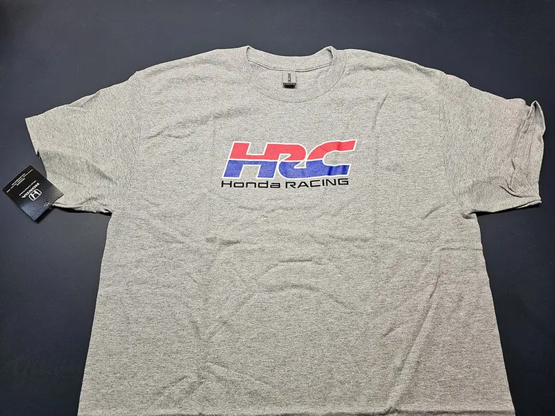 Hrc Honda Racing Grey T-Shirt – Motorsport Tee 1