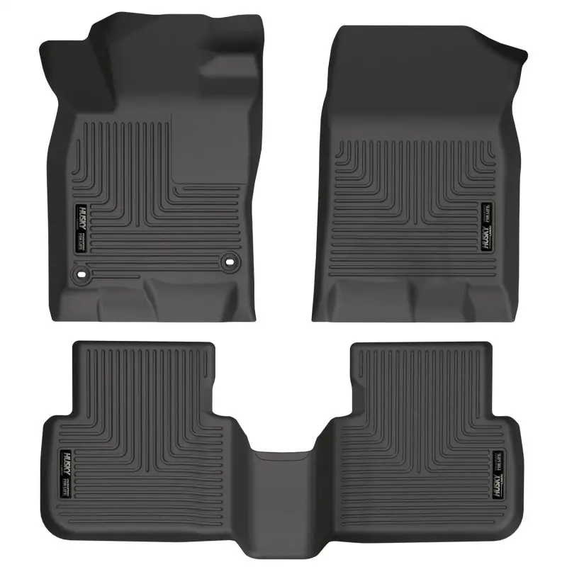 Husky Liners Weatherbeater Front And Rear Seat Floor Liners (Black) Civic Sedan 2022-Up, Integra 2023 | 95521 1