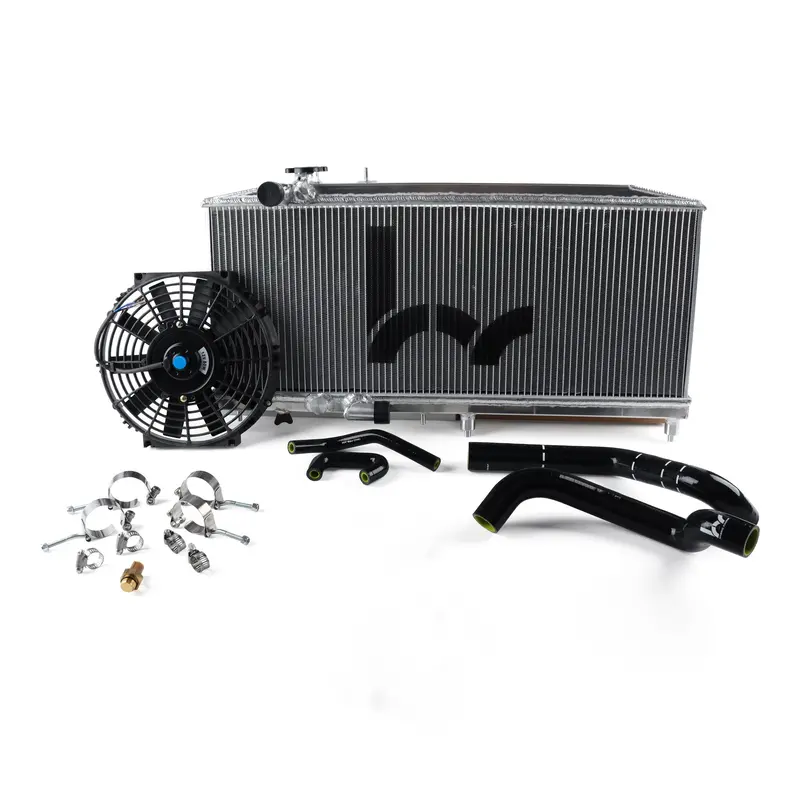 Hybrid Racing K-Swap Cooling Package Full-Size Rad (Ek Civic K20a/A2/A3/Z1) 1
