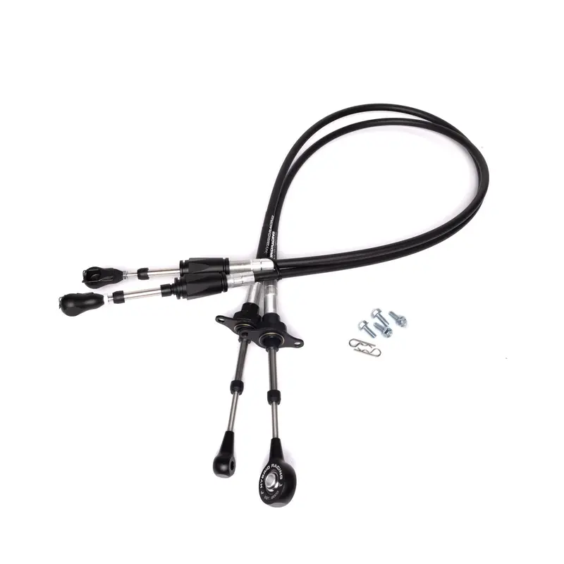 Hybrid Racing Performance Shifter Cables (K24a2/A4/A8 Trans To Z3 Bolt-In Shifter) 1
