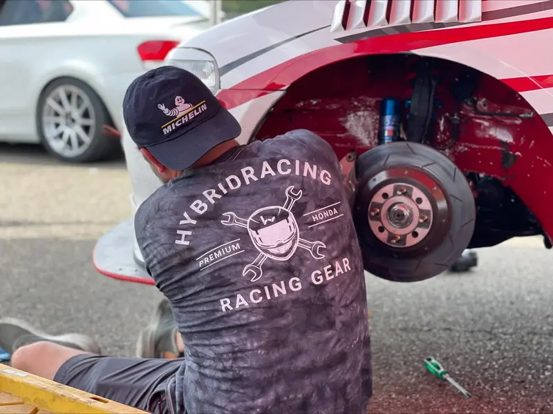 Hybrid Racing Pit Crew T-Shirt 1
