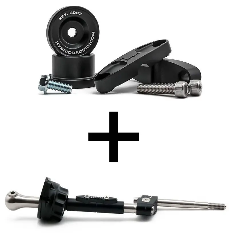 Hybrid Racing Short Shifter & Linkage Bushing Combo (B-Series) 2