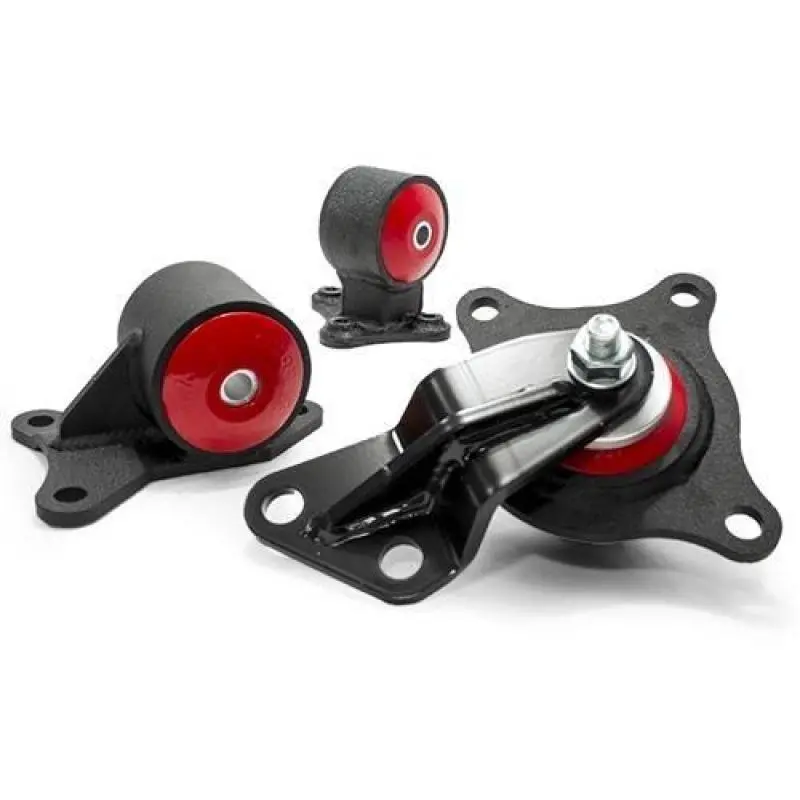 Innovative 01-05 Civic D-Series Black Steel Motor Mounts 75A Bushings 1