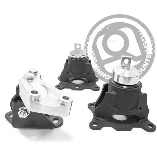 Innovative 04-08 Acura Tl J-Series Black Steel Motor Mounts  75A Bushings (Non-Hydraulic) 1