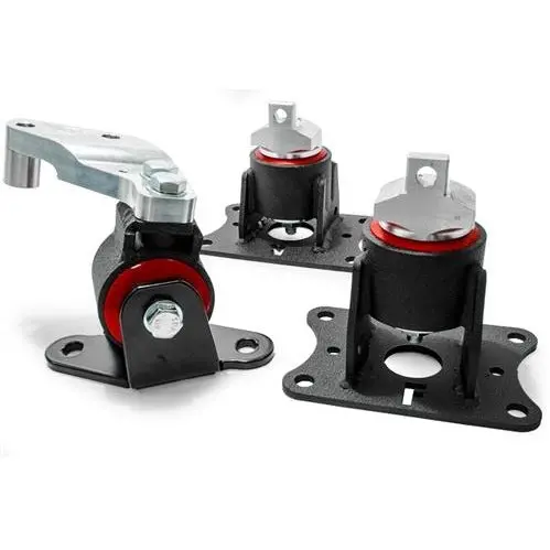 Innovative 04-08 Acura Tsx K-Series Black Steel Motor Mounts 75A Bushings 1