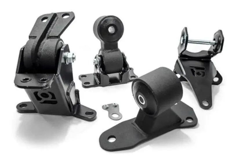 Innovative 12-15 Civic K-Series Black Steel Mounts 75A Bushings (K24z7 And Manual Trans) 1