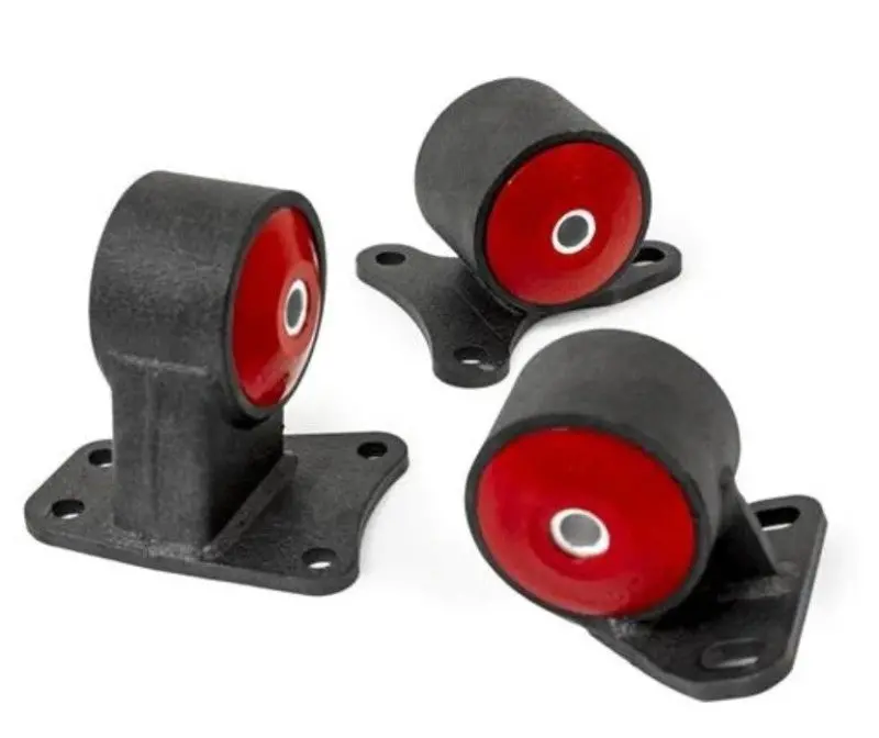 Innovative 88-91 Prelude B-Series Black Steel Mounts 75A Bushings 1