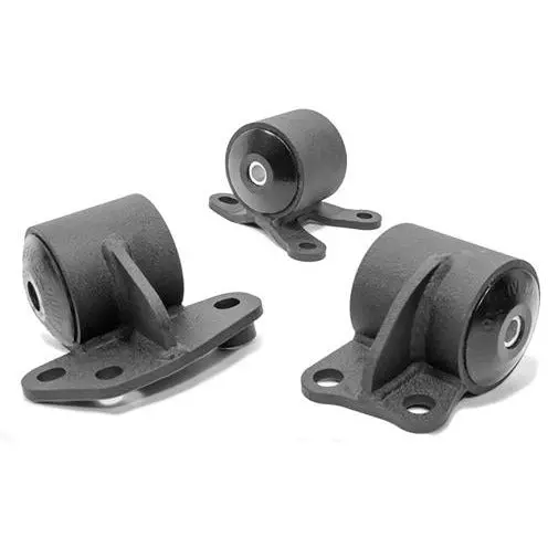 Innovative 92-95 Civic B/D Series Black Steel Mounts 60A Bushings (2 Bolt) 1