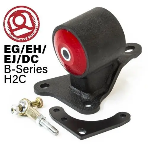 Innovative 92-95 Honda Civic / 94-01 Integra Transmission B-Series Black Aluminum Mount 65A Bushing 1