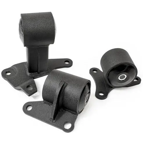 Innovative 92-96 Prelude F-Series/H-Series Black Steel Mounts 75A Bushings 1
