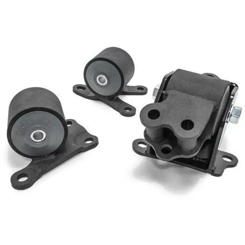 Innovative 96-00 Civic B/D Series Black Steel Motor Mounts 60A Bushings (3 Bolt) 1