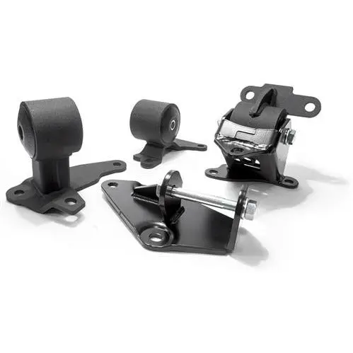 Innovative 96-00 Civic H-Series Black Steel Mounts 75A Bushings 1