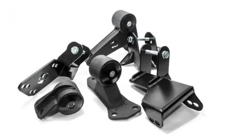 Innovative 96-00 Civic K-Series Black Steel Mounts 75A Bushings (Eg/Dc Subframe) 1