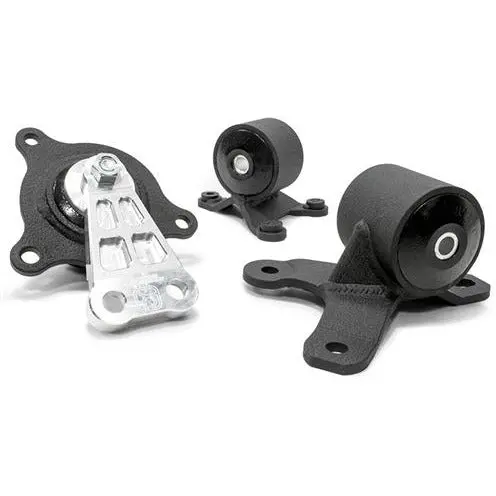 Innovative Black Steel Motor Mounts  85A Bushings (K20 Trans Only) For 02-05 Civic Si | 02-06 Rsx  (Manual Only) 1