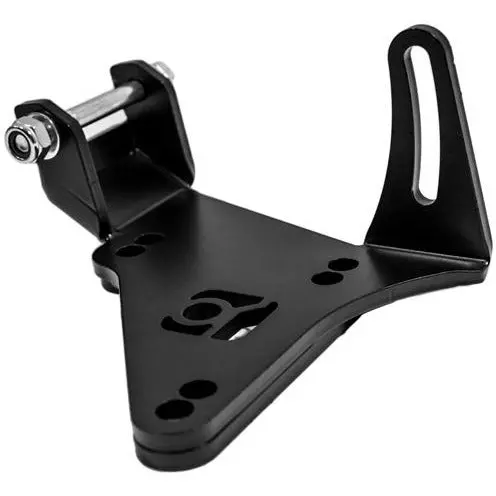 Innovative N/A H-Series Black Steel H22 Alternator Relocation Bracket 1