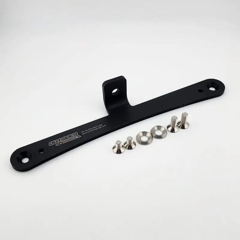 Jdm To Us License Plate Adapter Bracket With Camera Mount 1