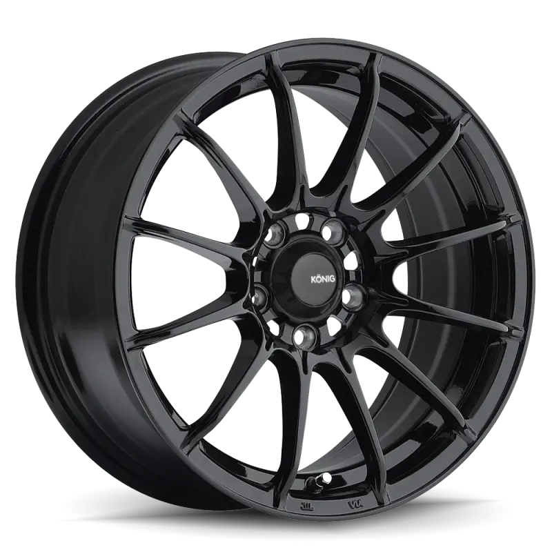 Konig Dial In 15X9 4X100 Et35 Gloss Black 1