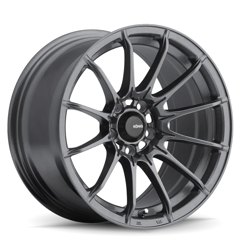 Konig Dial In 15X9 4X100 Et35 Matte Grey 1