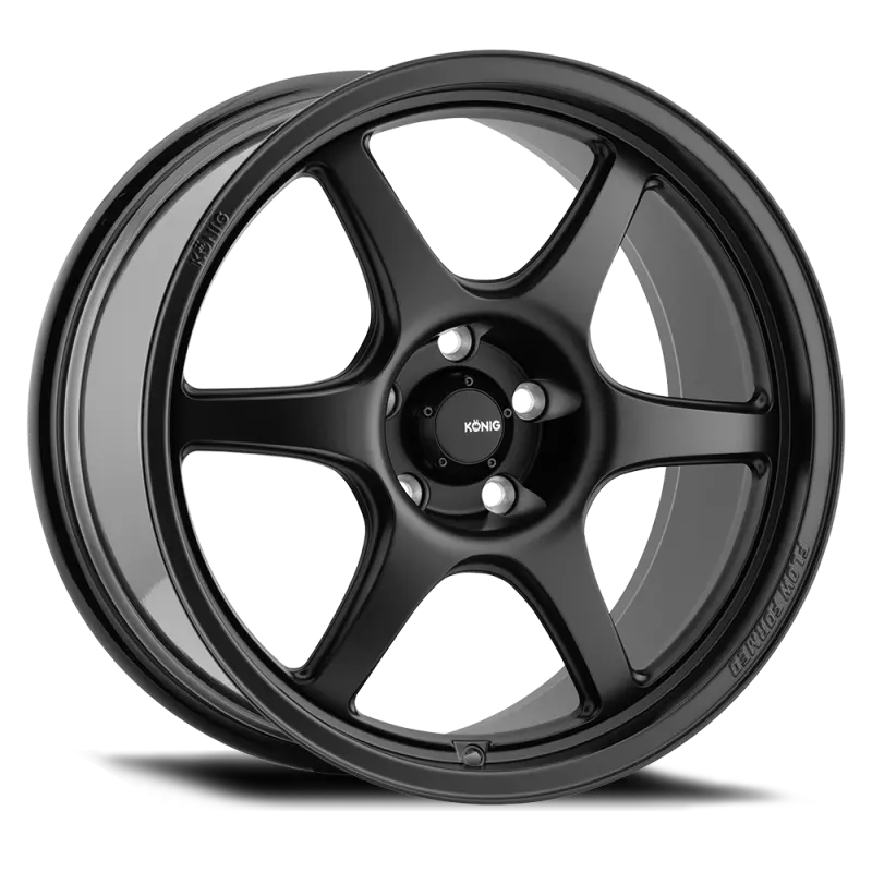 Konig Hexaform 18X9.5A 5X114.3 Et35 Matte Black 1