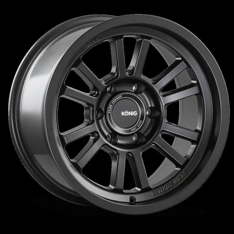Konig Ht1 17X9 5X127 Et-12 Matte Black 1