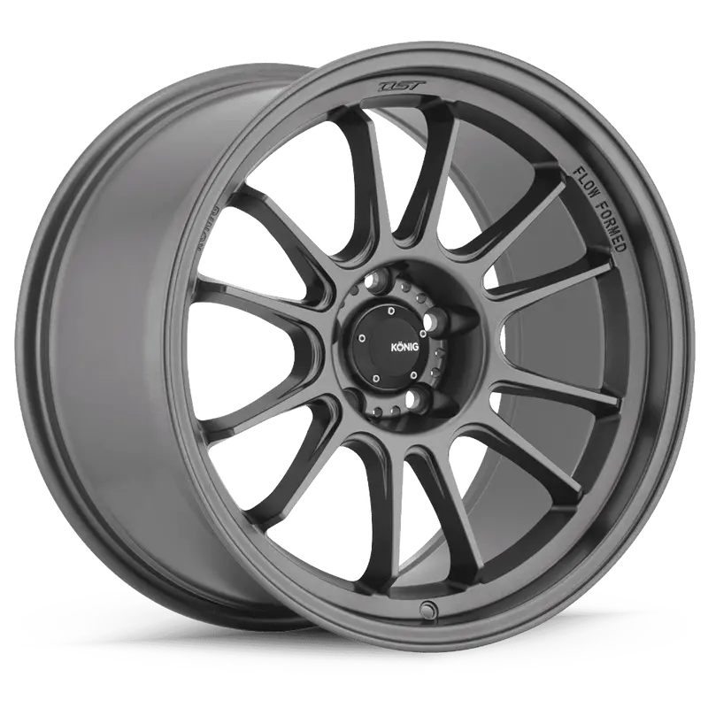 Konig Hypergram 17X9 5X112 Et42 Matte Grey Flow Formed 1