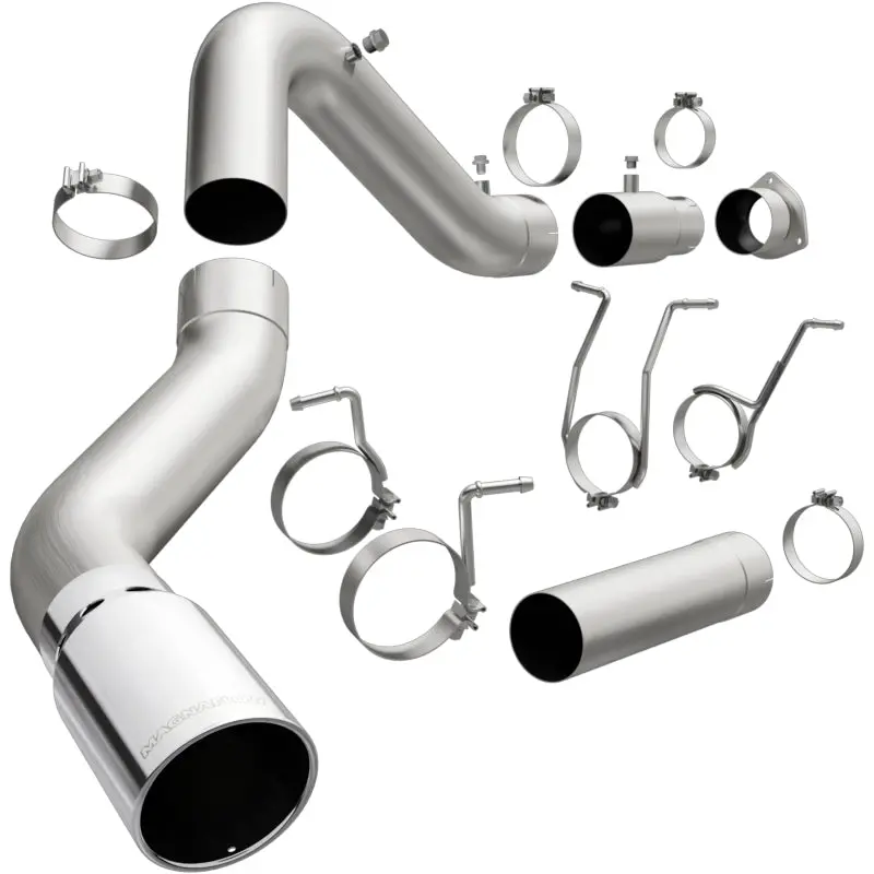 Magnaflow Sys Cat-Back 2017 Chevrolet Silverado 6.6L Diesel Polished Single Wall 6In Tip 2