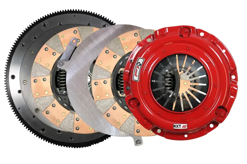 Mcleod Rxt 1200 Twin Disc Clutch Kit 24-25 Mustang Gt W/Aluminum Flywheel (Calmer Mod. Trans Only) 1