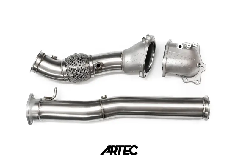 Mitsubishi Evo 10 4B11t 3.5" Cast Dump / Front Pipe - Version 2 1