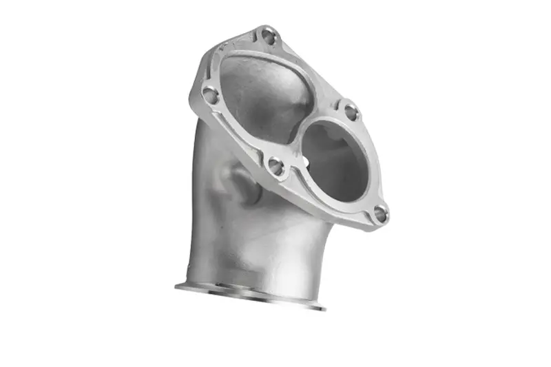 Mitsubishi Evo 4-9 4G63 3.5” Cast Outlet O2 Housing Dump Pipe 2