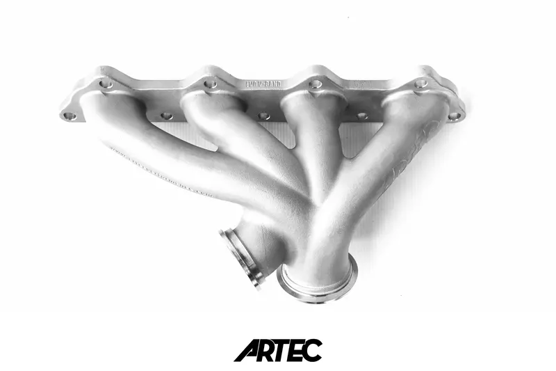 Mitsubishi Evo 4-9 4G63 Exhaust Manifold Low Mount V-Band (Reverse Rotation) 1