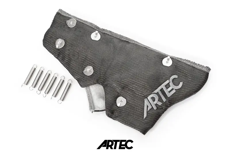 Mitsubishi Evo 4-9 4G63 Low Mount V-Band (Reverse Rotation) Thermal Management - Blanket 2