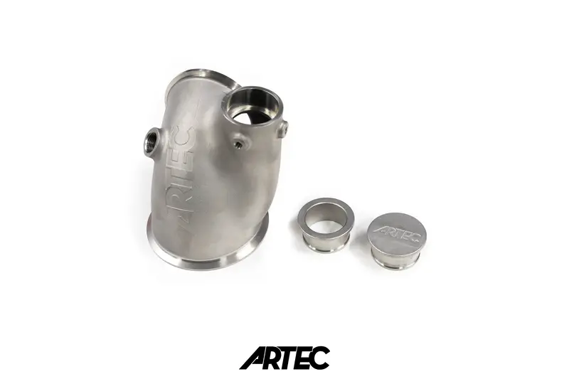 Mitsubishi Evo 4-9 Dump Pipe Adapter For Low Mount V-Band Exhaust Manifold 1