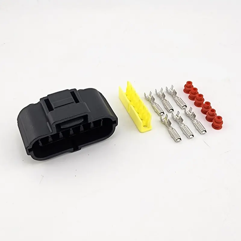 Mitsubishi Evo X 6 Pin Dbw Pedal Connector Plug & Pins 1
