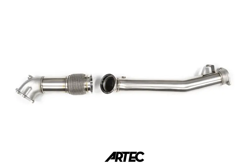 Nissan Rb25 4" To 3.5" Cast Downpipe And Midpipe 1