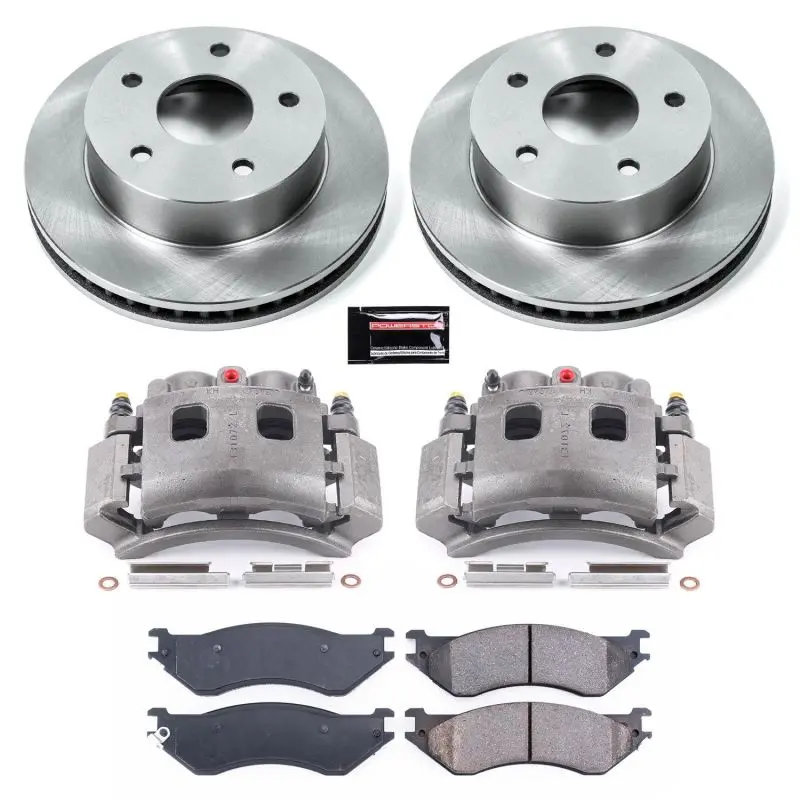 Power Stop 00-01 Dodge Ram 1500 Front Autospecialty Kit W/Cals 1
